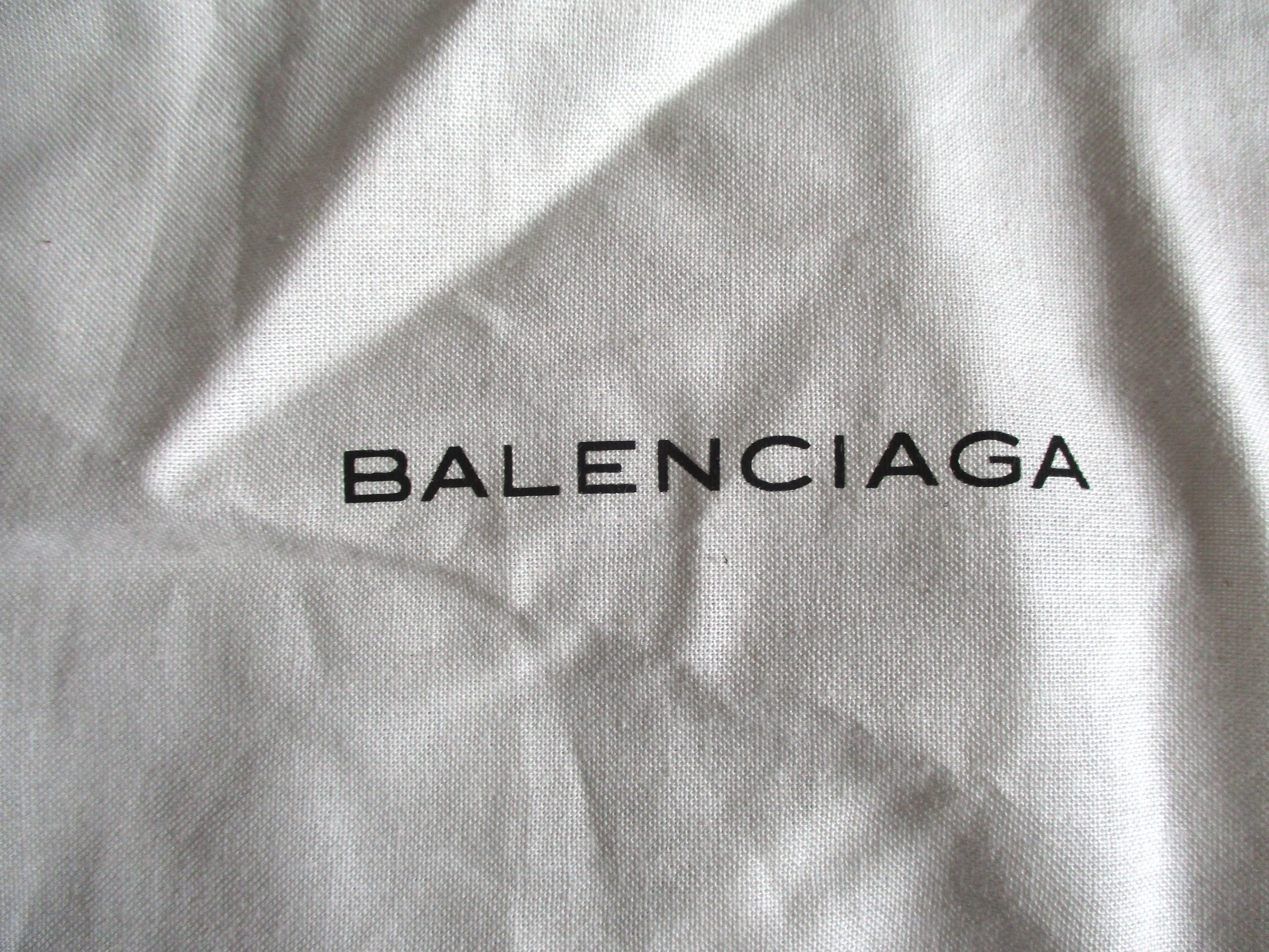 17” BALENCIAGA Dust Bag Dustbag Drawstring Cover Travel Storage