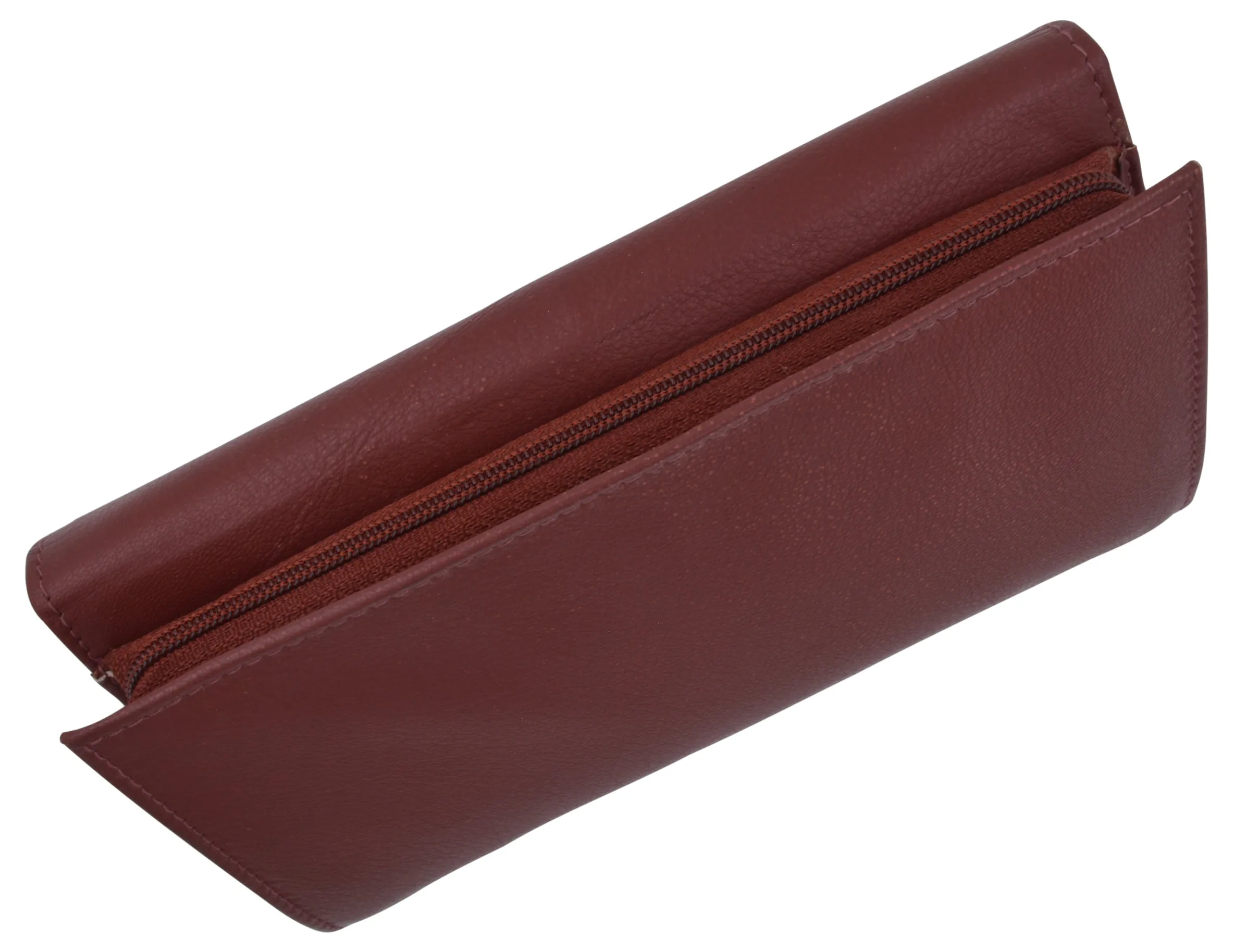 5575GT Genuine Leather Womens Large Clutch Checkbook Holder Ladies Purse Wallet