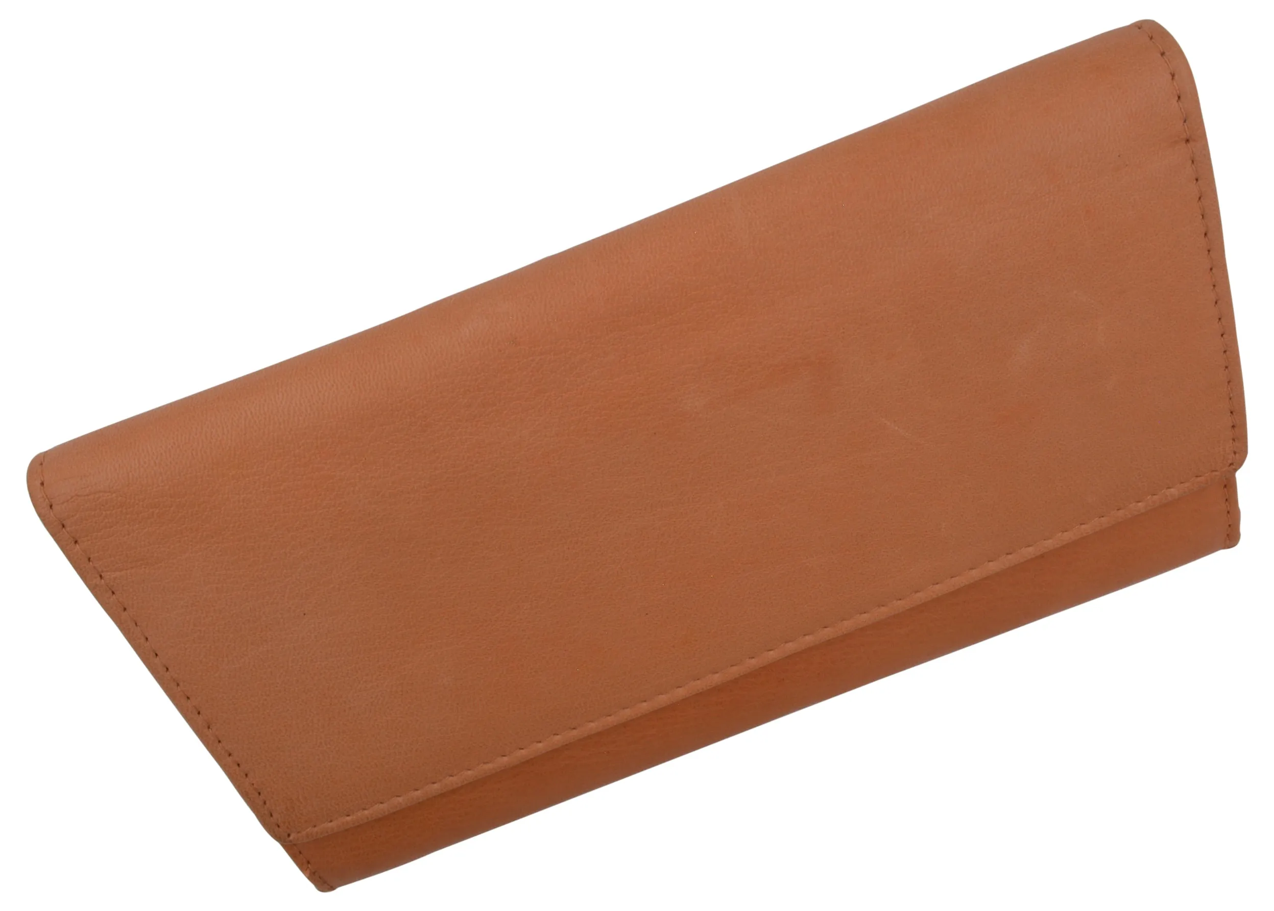 5575GT Genuine Leather Womens Large Clutch Checkbook Holder Ladies Purse Wallet