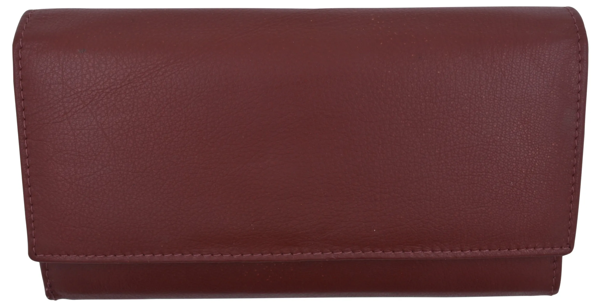 5575GT Genuine Leather Womens Large Clutch Checkbook Holder Ladies Purse Wallet