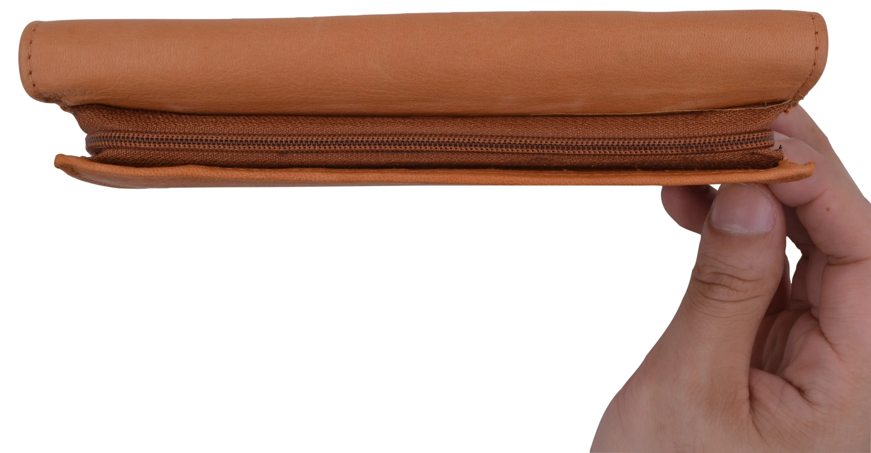 5575GT Genuine Leather Womens Large Clutch Checkbook Holder Ladies Purse Wallet