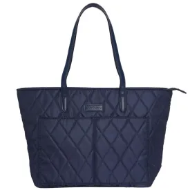 Barbour Women's Quilted Tote Bag in Navy