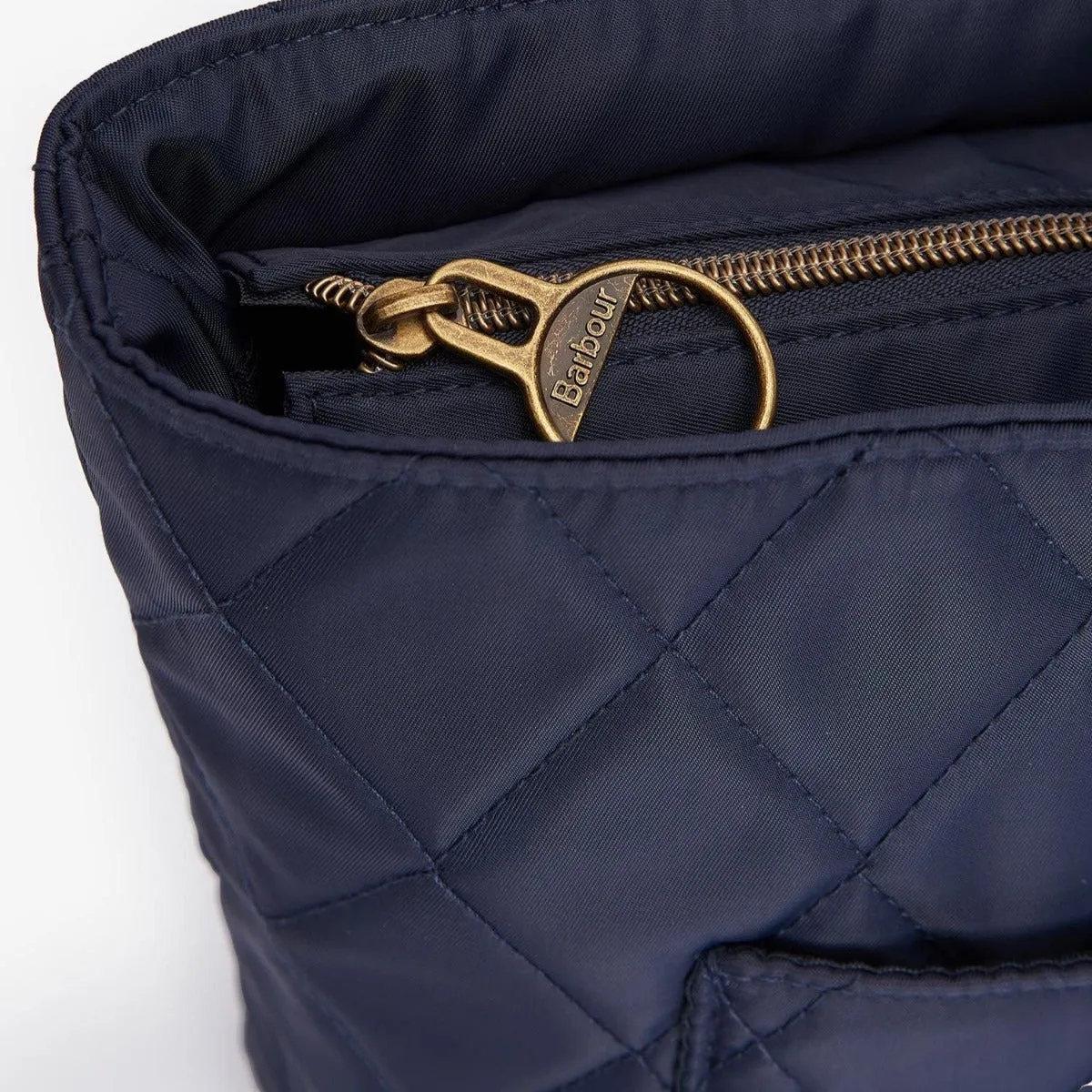 Barbour Women's Quilted Tote Bag in Navy