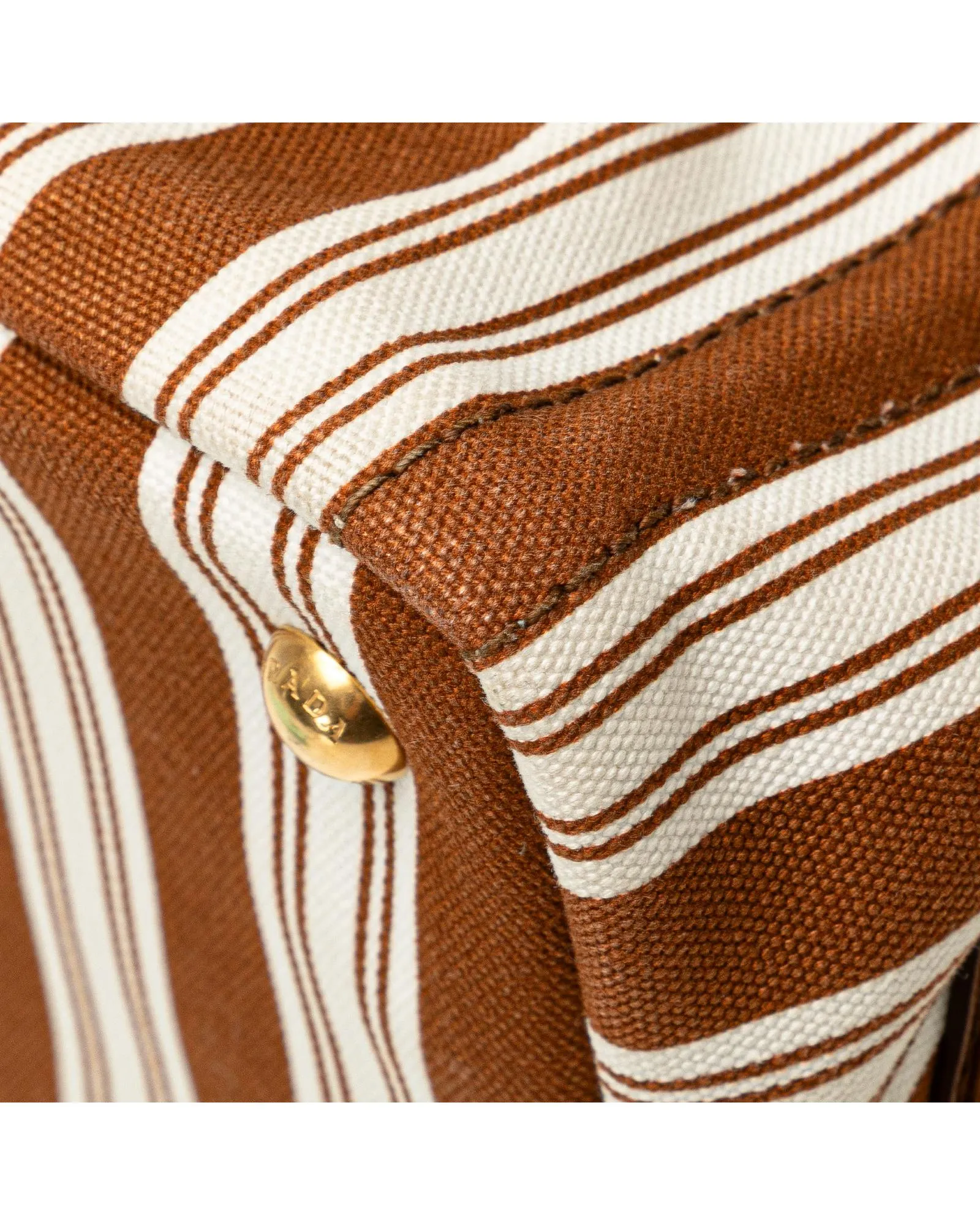 Canvas Logo Satchel with Rolled Handles and Detachable Strap