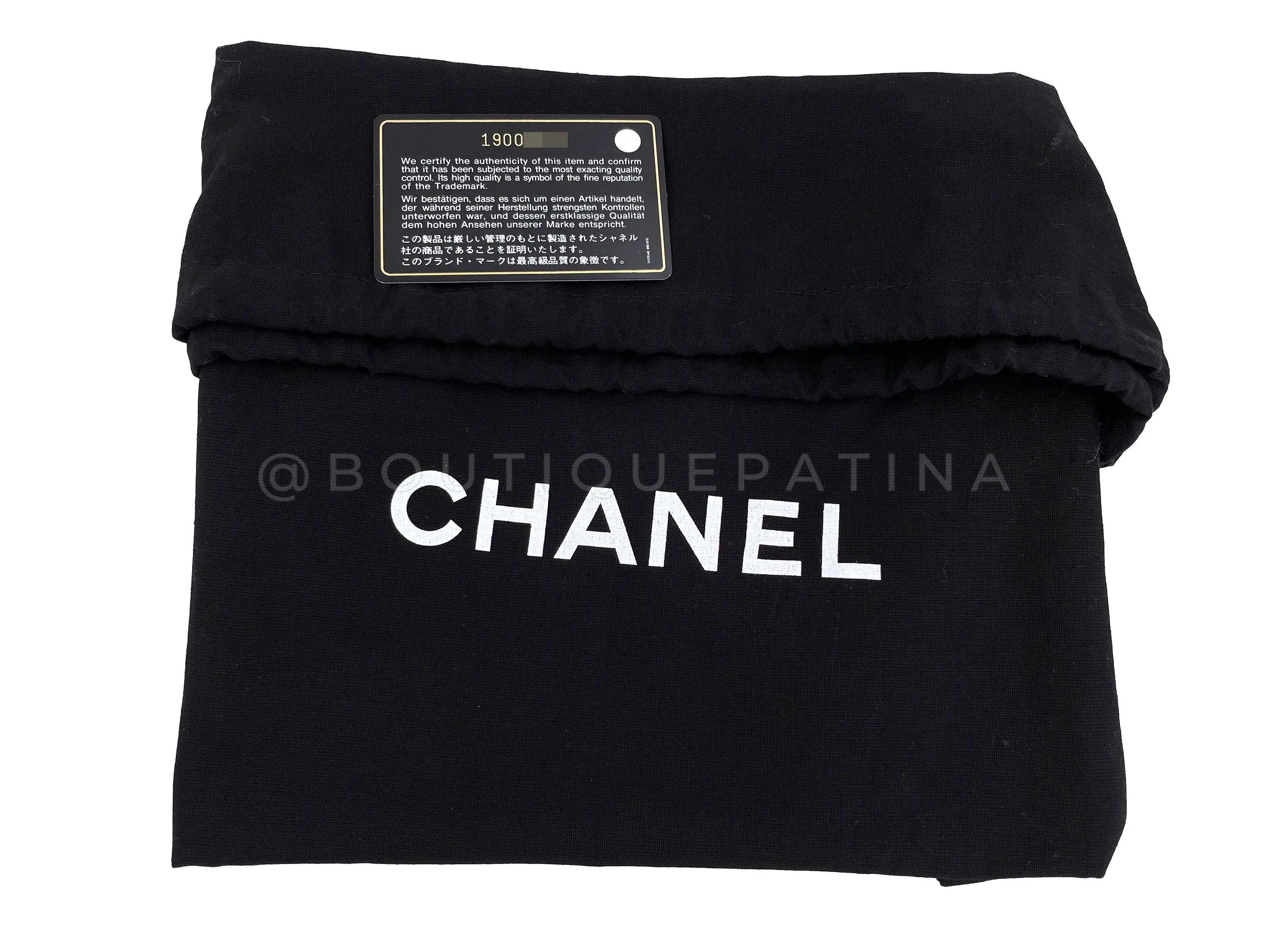 Chanel Black Caviar Grand Shopper Tote GST Bag GHW