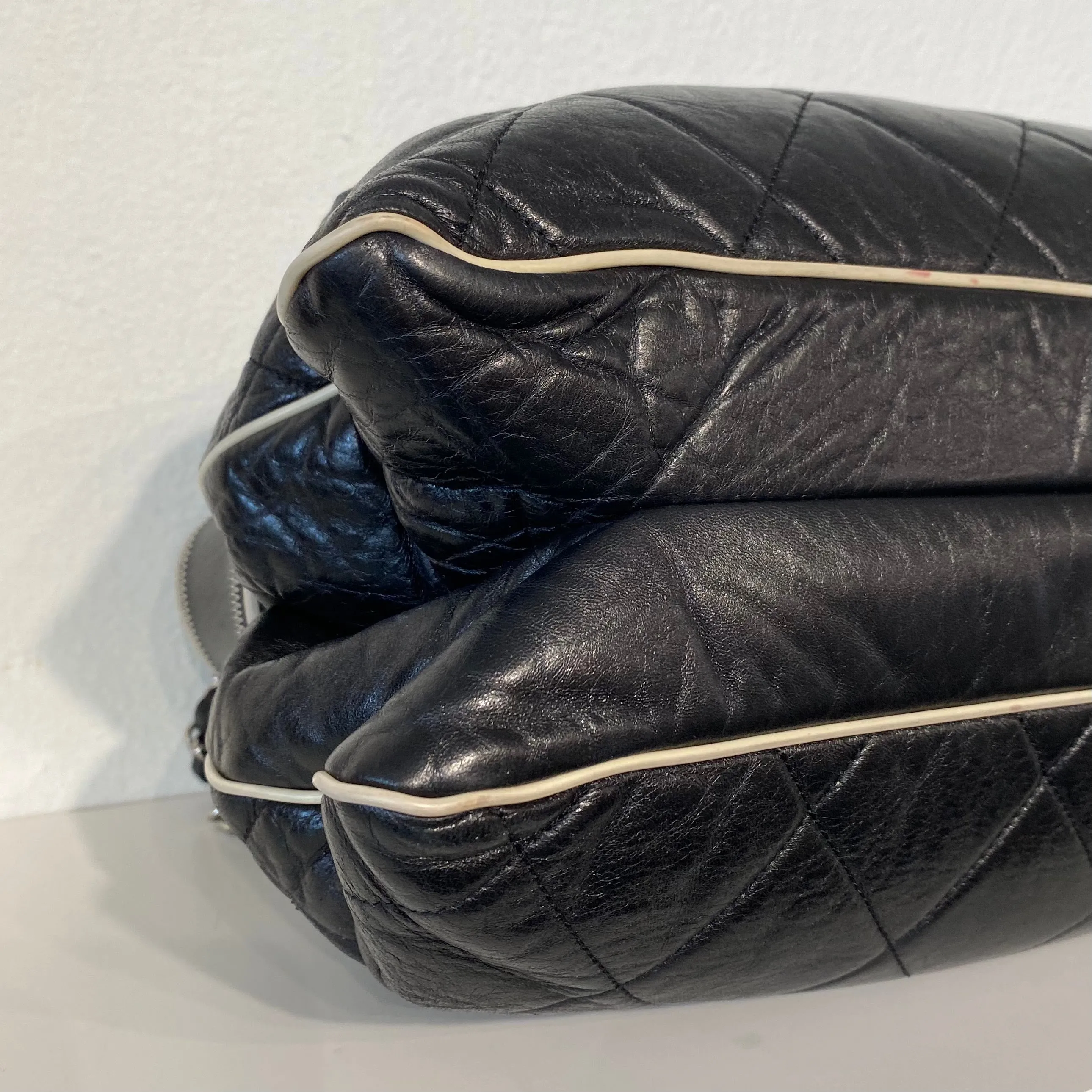 Chanel Black Quilted Tote