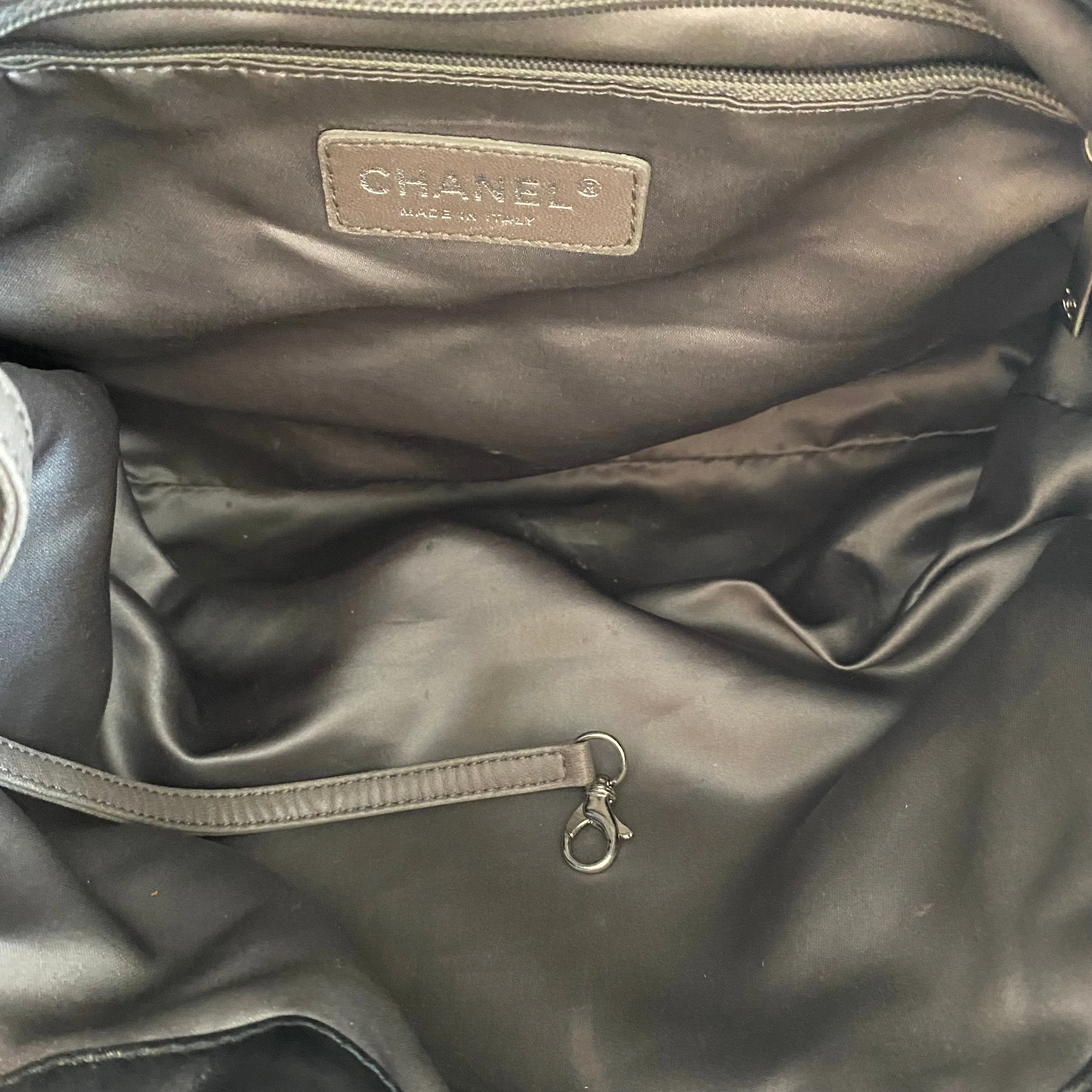 Chanel Black Quilted Tote