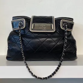 Chanel Black Quilted Tote