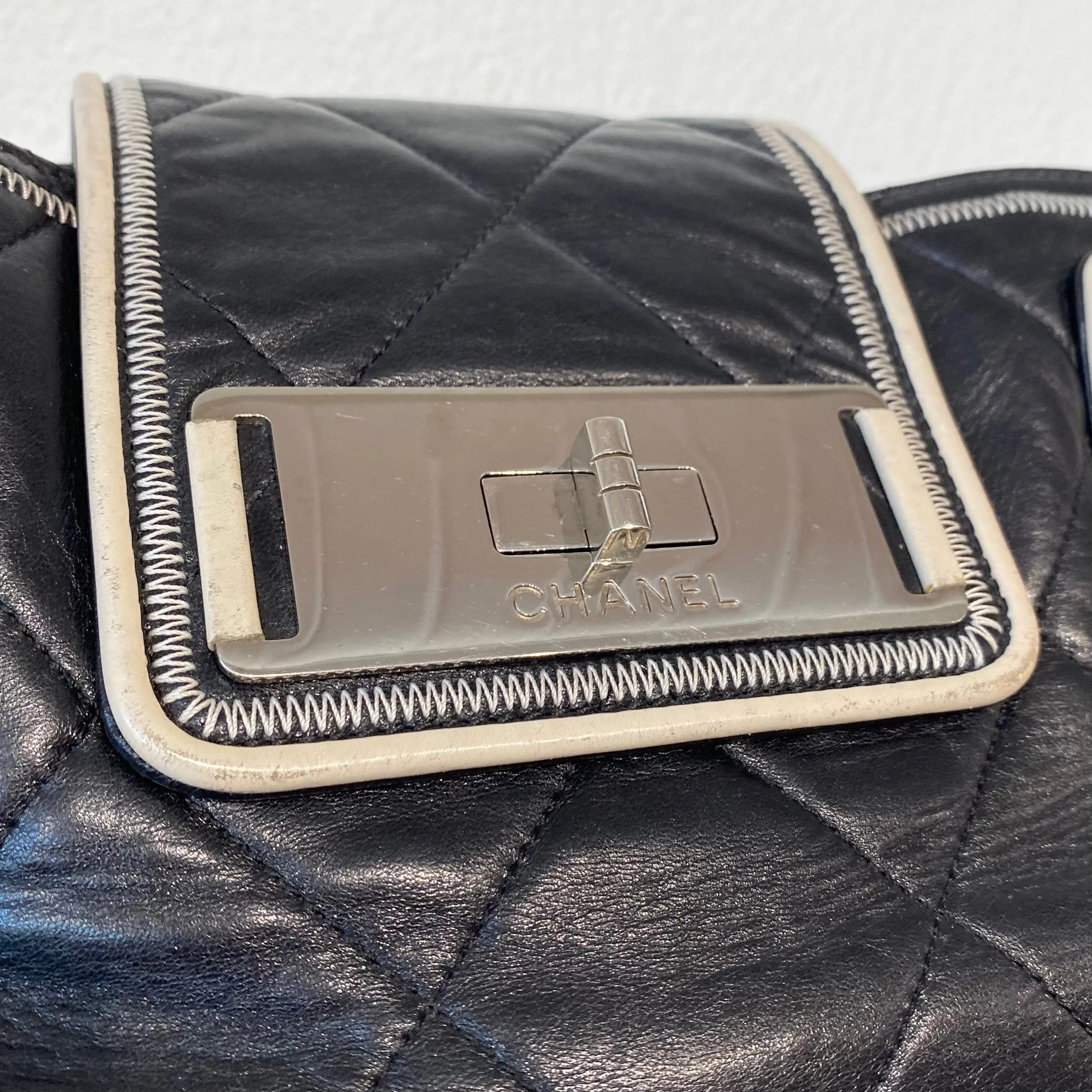 Chanel Black Quilted Tote