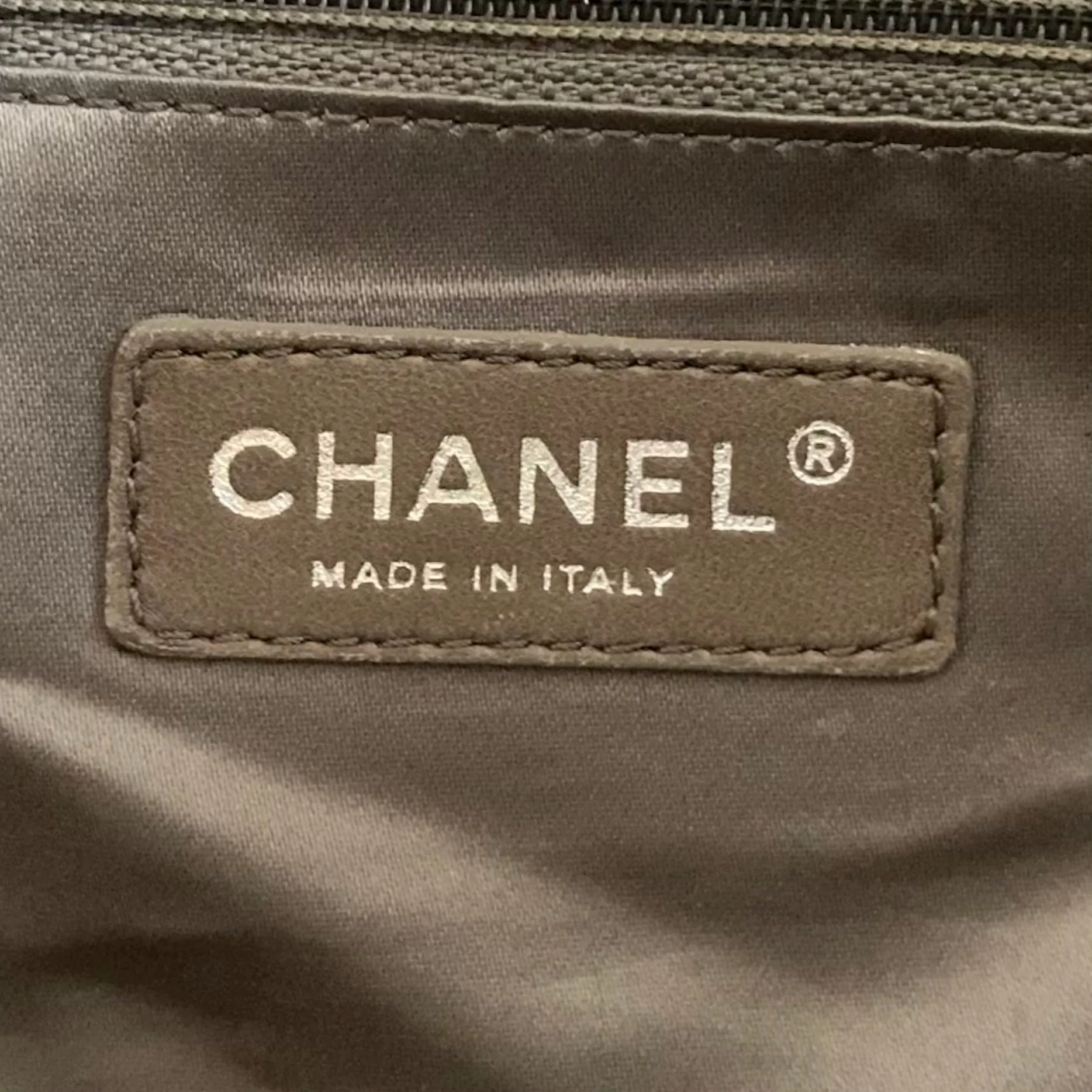 Chanel Black Quilted Tote