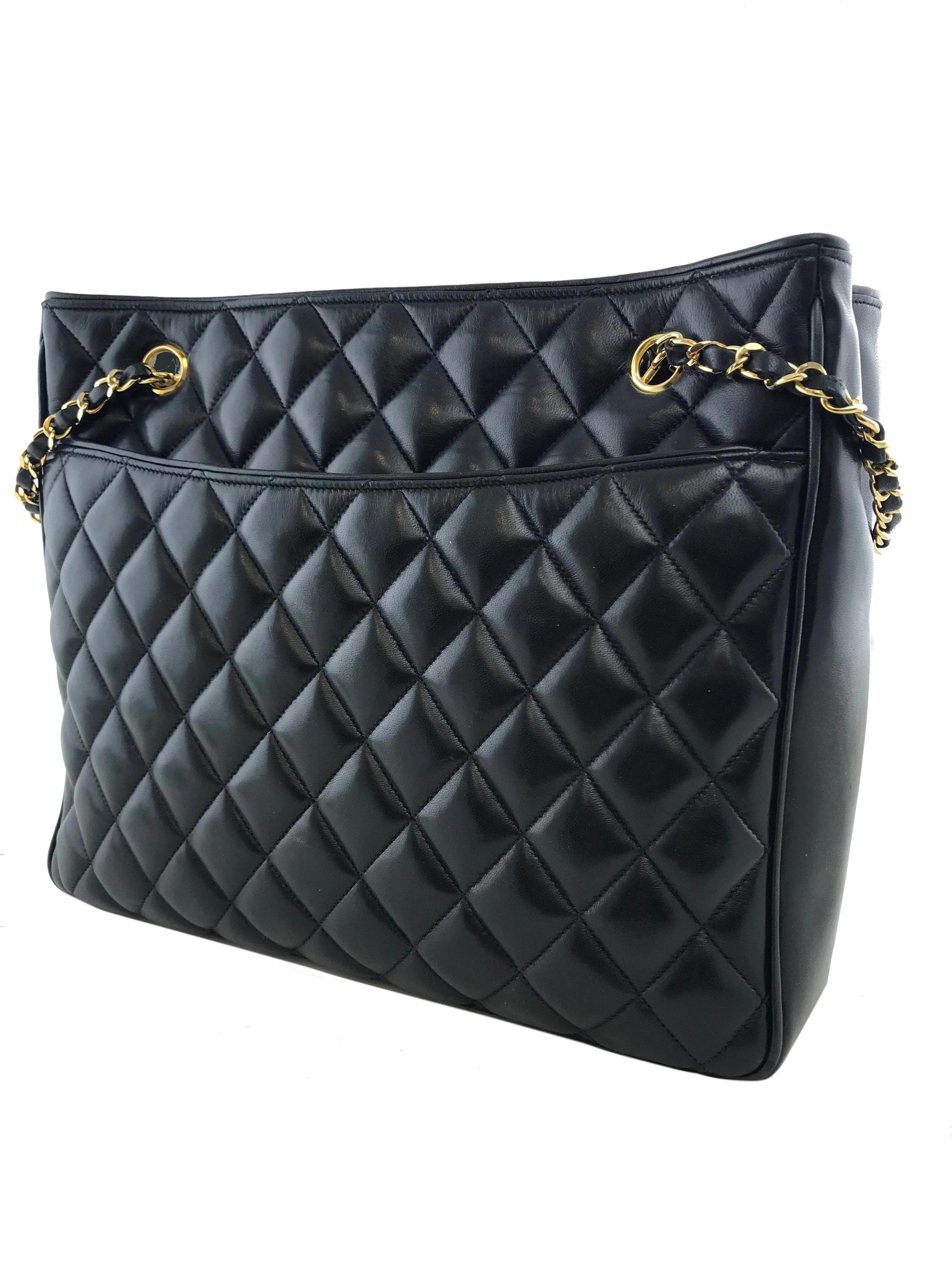 CL Vintage Lambskin Quilted Shoulder Bag