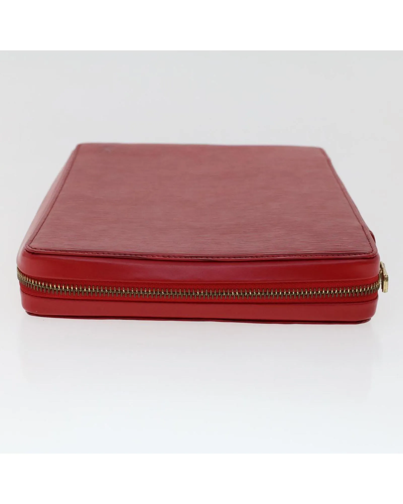 Epi Leather Clutch Bag with Dust Bag and Map