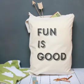 Fun Is Good Toy Sack