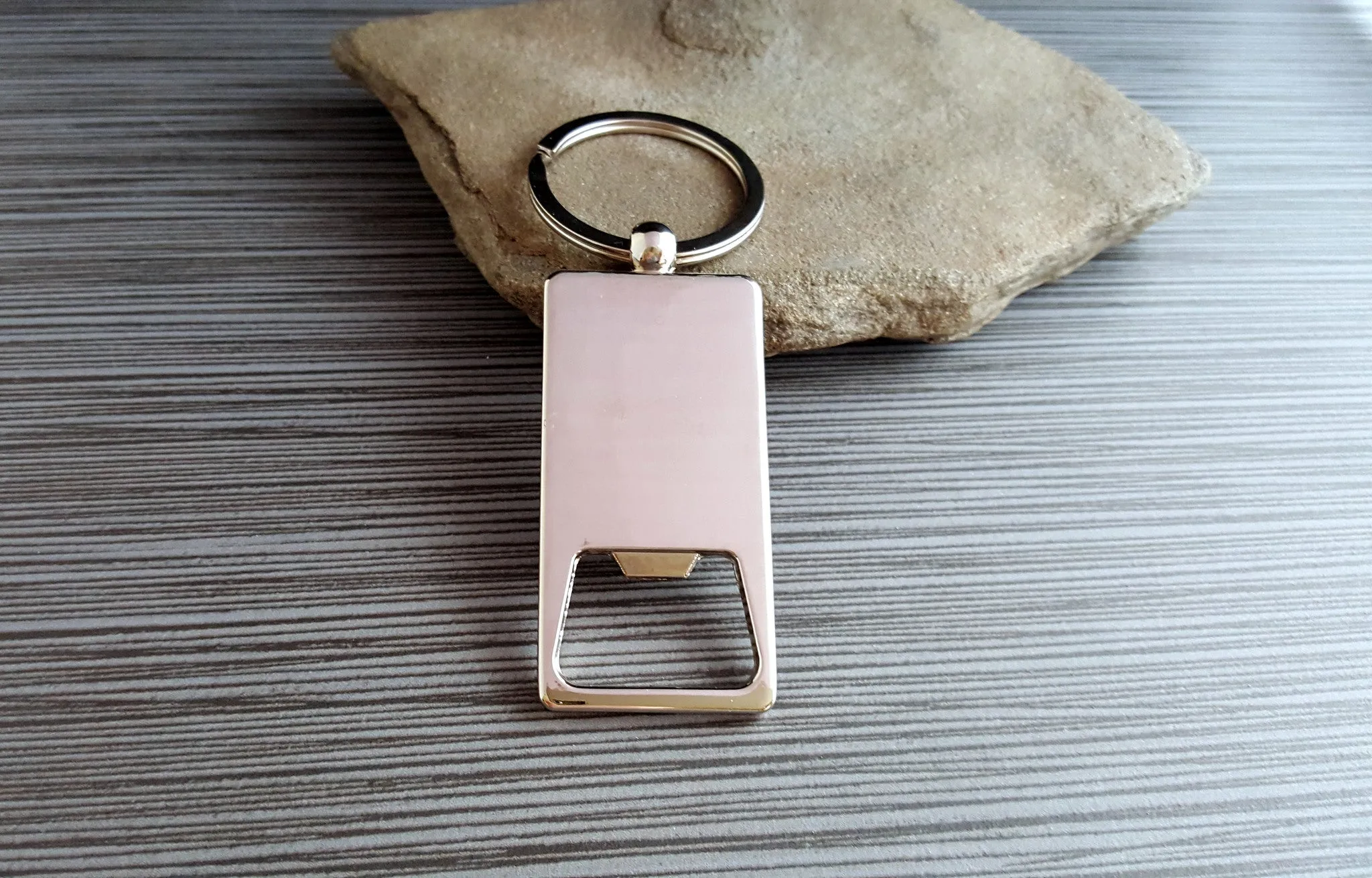 Handmade Silver Lion Bottle Opener Key Chain