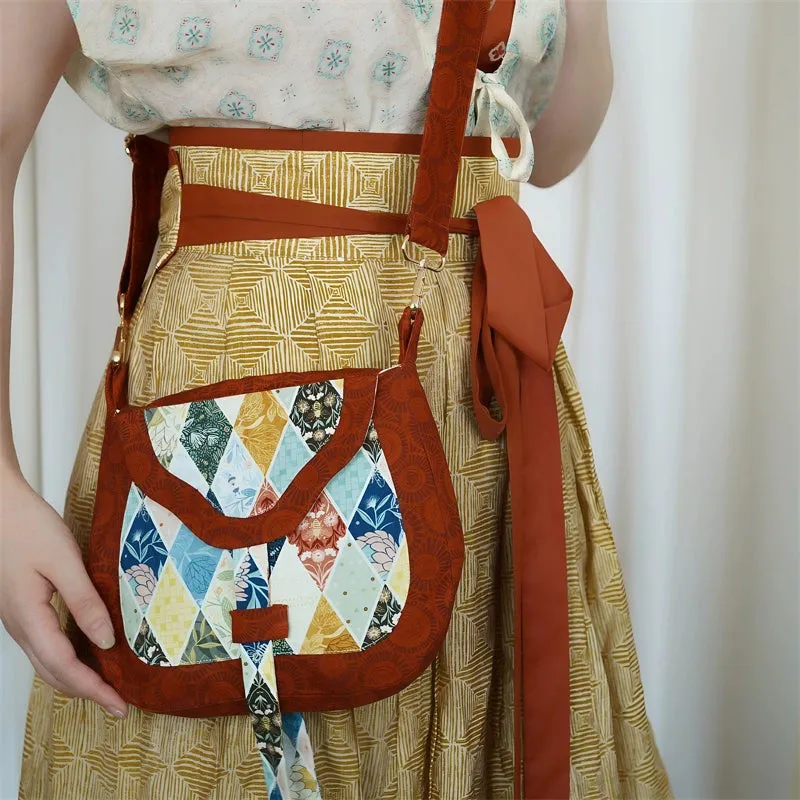 Huolang Bao 货郎包 Merchant's Bag Tang Dynasty Cotton Crossbody Satchel