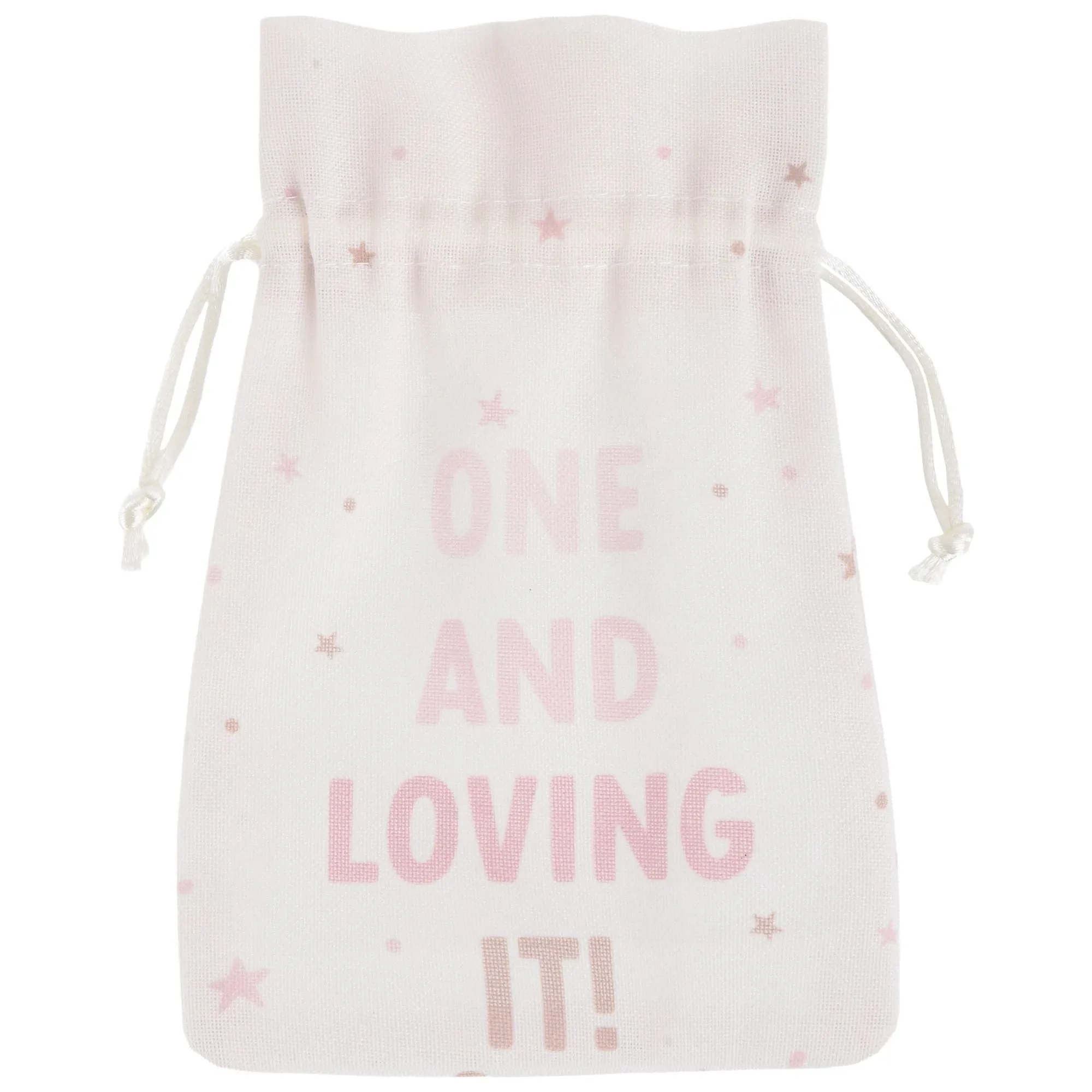 Little Miss One-derful First Birthday Party Favor Pouches, 7" x 5" | 8ct