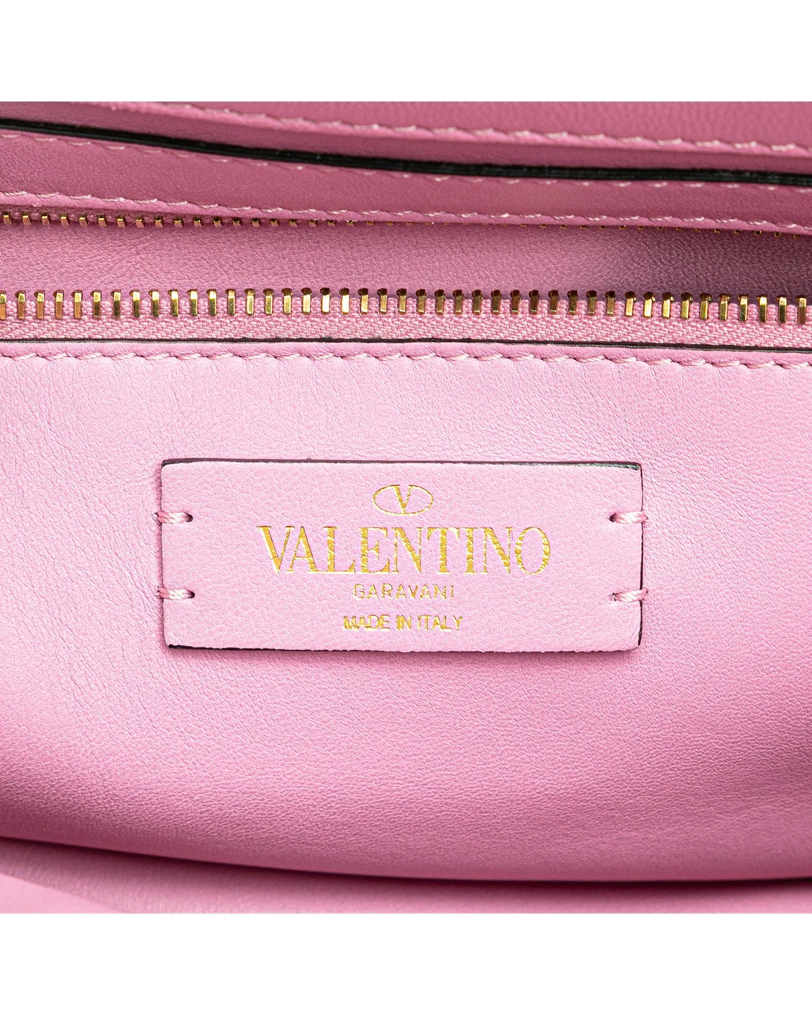 Medium Nappa Studded Quilted Leather Satchel with Chain Strap