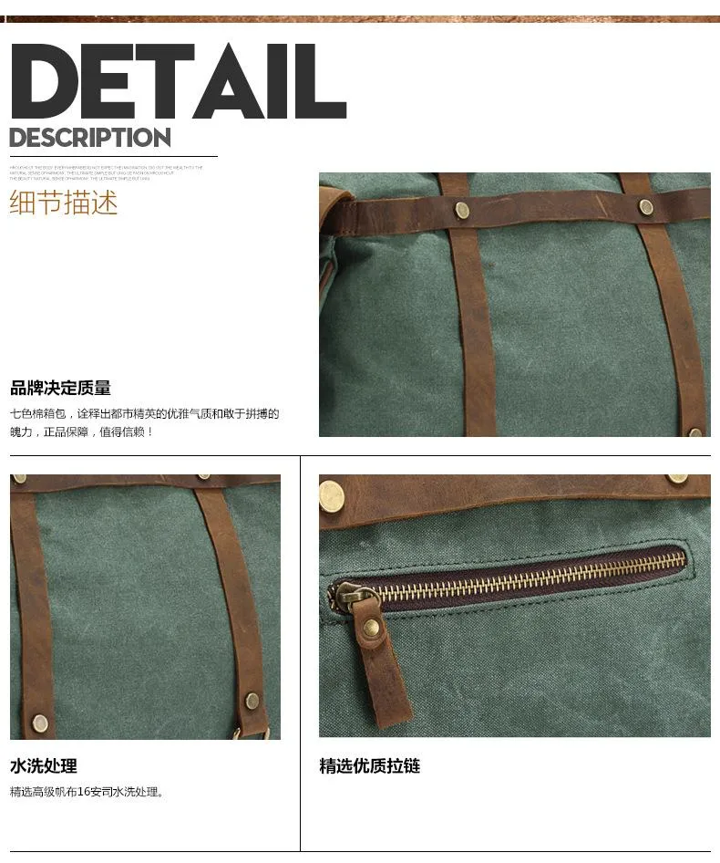 Men's sports outdoor canvas camera bag