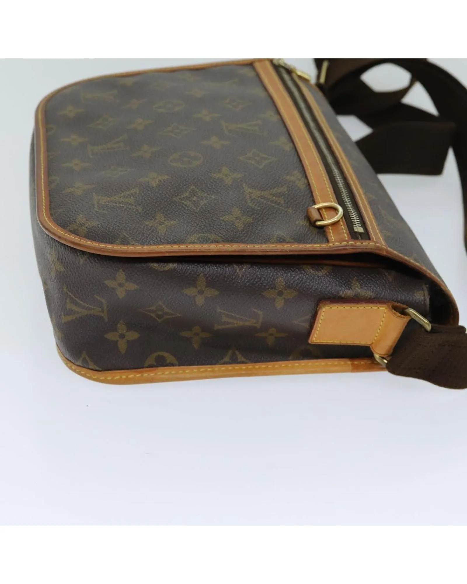 Monogram Canvas Messenger Shoulder Bag