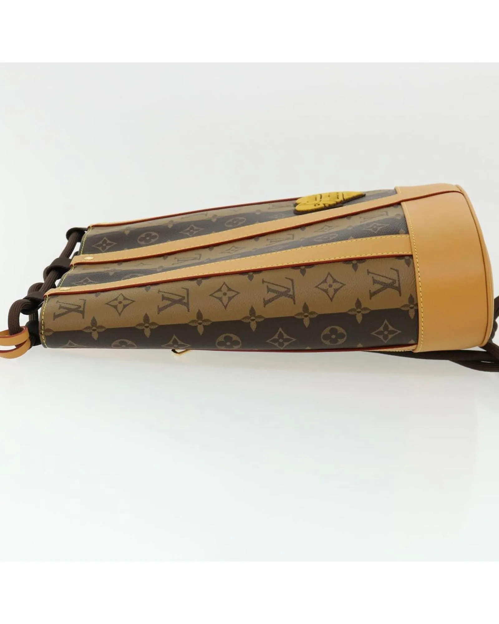 Monogram Stripe Randonnee Messenger Shoulder Bag