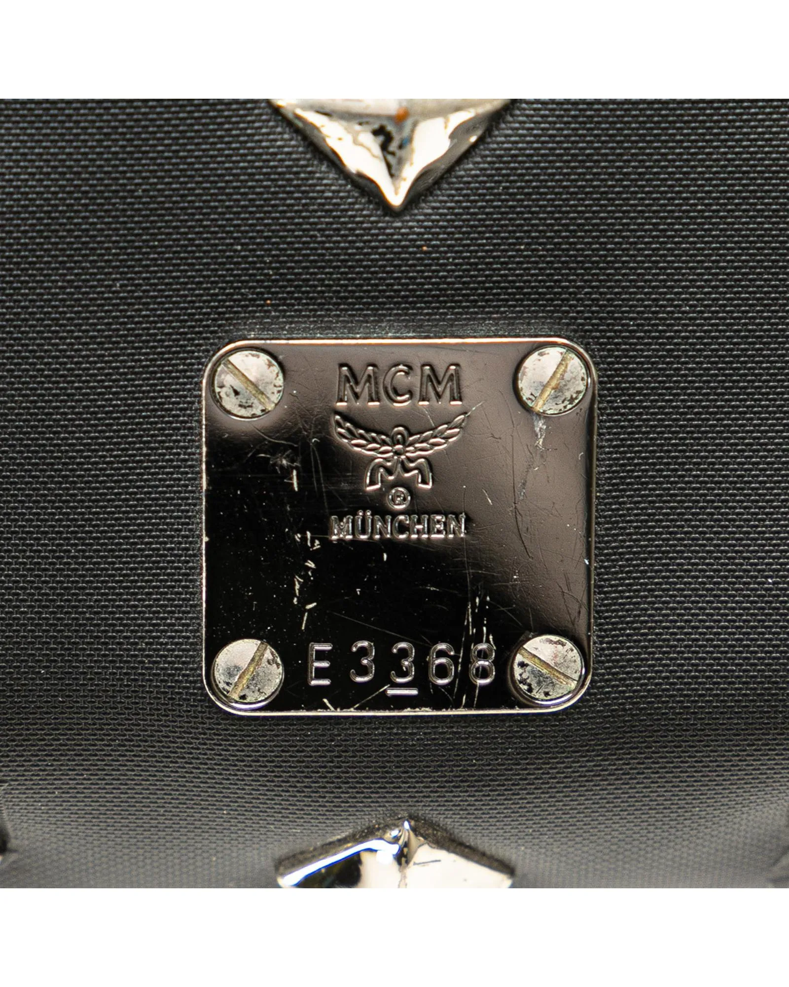 Nylon Studded Visetos Clutch