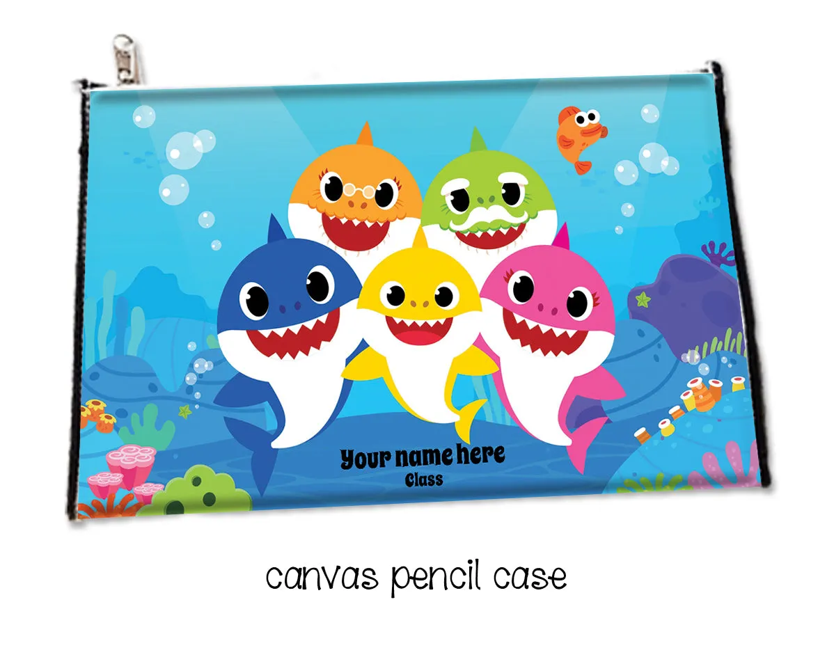 ""Baby shark" School labels packs