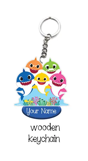 ""Baby shark" School labels packs