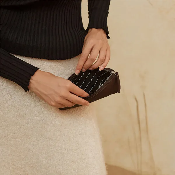 Smoke   Mirrors Pouch - Cocoa