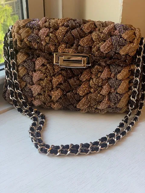 The Metallic Lurex Flap Bag Collection - Various Colors