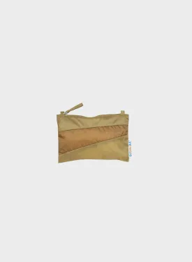 The New Pouch Moss & Camel Small