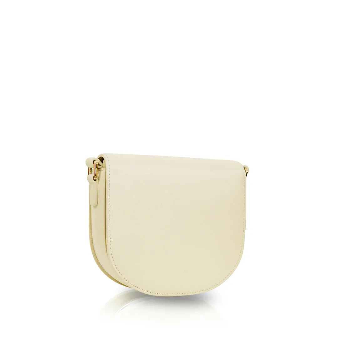 UN Legato Mini Saddle Bag - Piano White