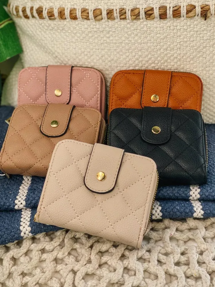 WQ1195 Lucy Quilted Wallet